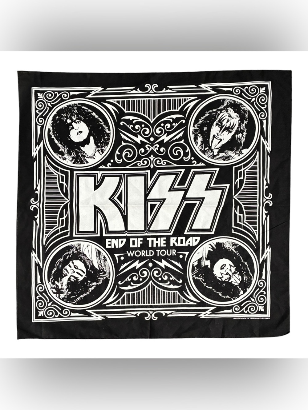KISS Final 50 End Of The World Tour Bandana
